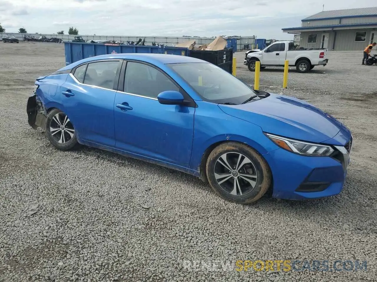 4 fotografías del automóvil dañado 3N1AB8CV7LY280145 NISSAN SENTRA 2020