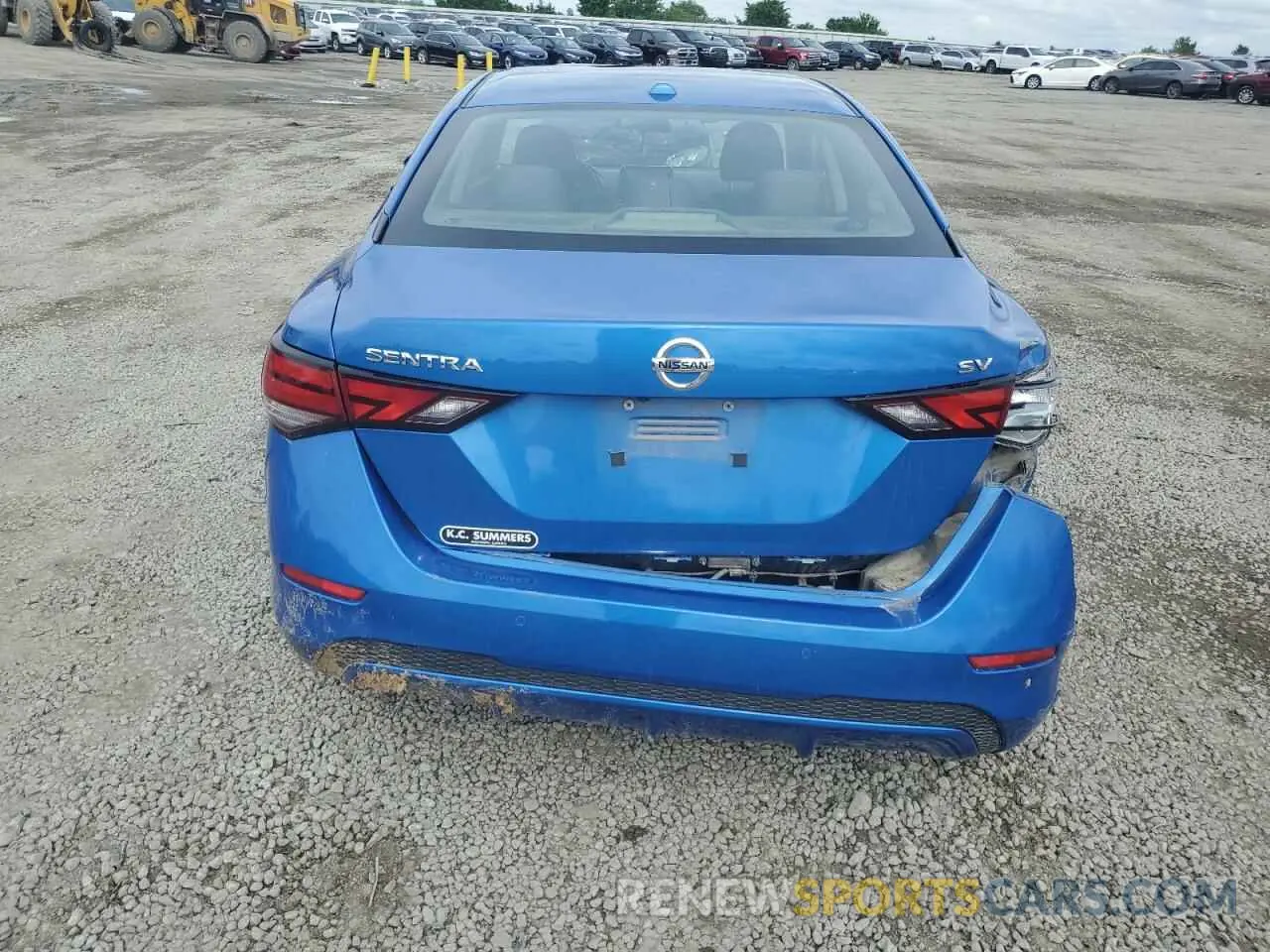 6 fotografías del automóvil dañado 3N1AB8CV7LY280145 NISSAN SENTRA 2020