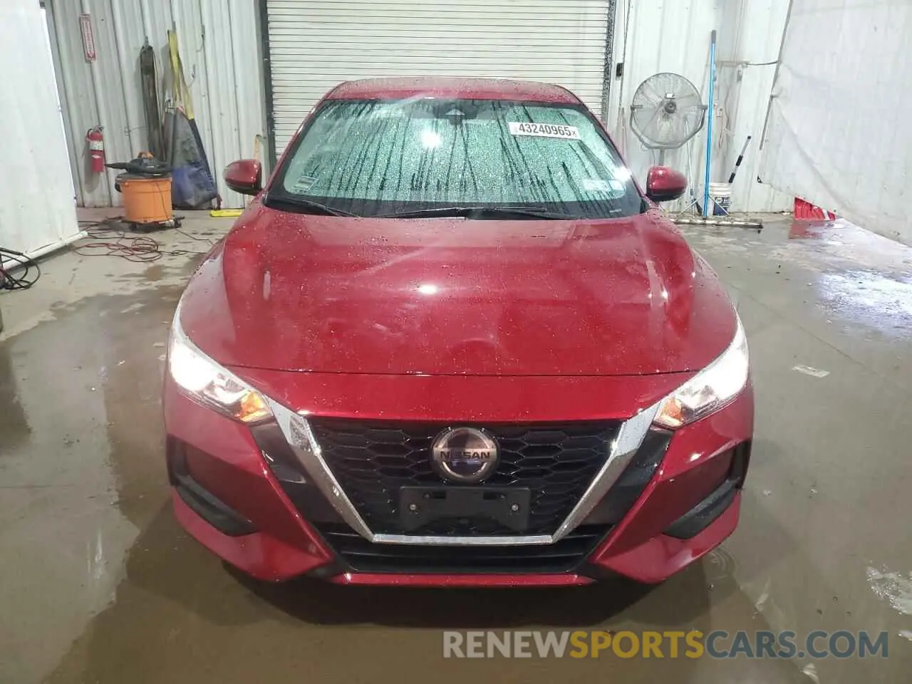 5 fotografías del automóvil dañado 3N1AB8CV7LY283465 NISSAN SENTRA 2020