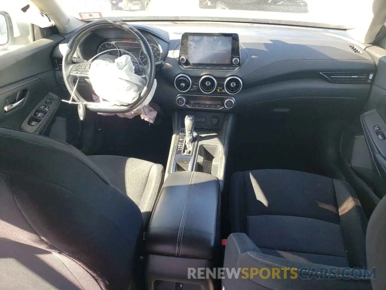 8 fotografías del automóvil dañado 3N1AB8CV8LY222576 NISSAN SENTRA 2020