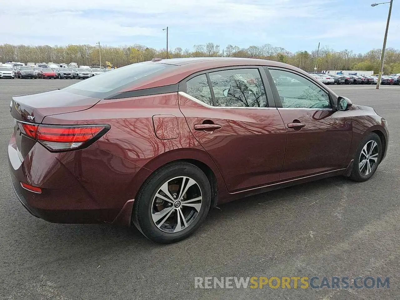 3 fotografías del automóvil dañado 3N1AB8CV8LY225641 NISSAN SENTRA 2020
