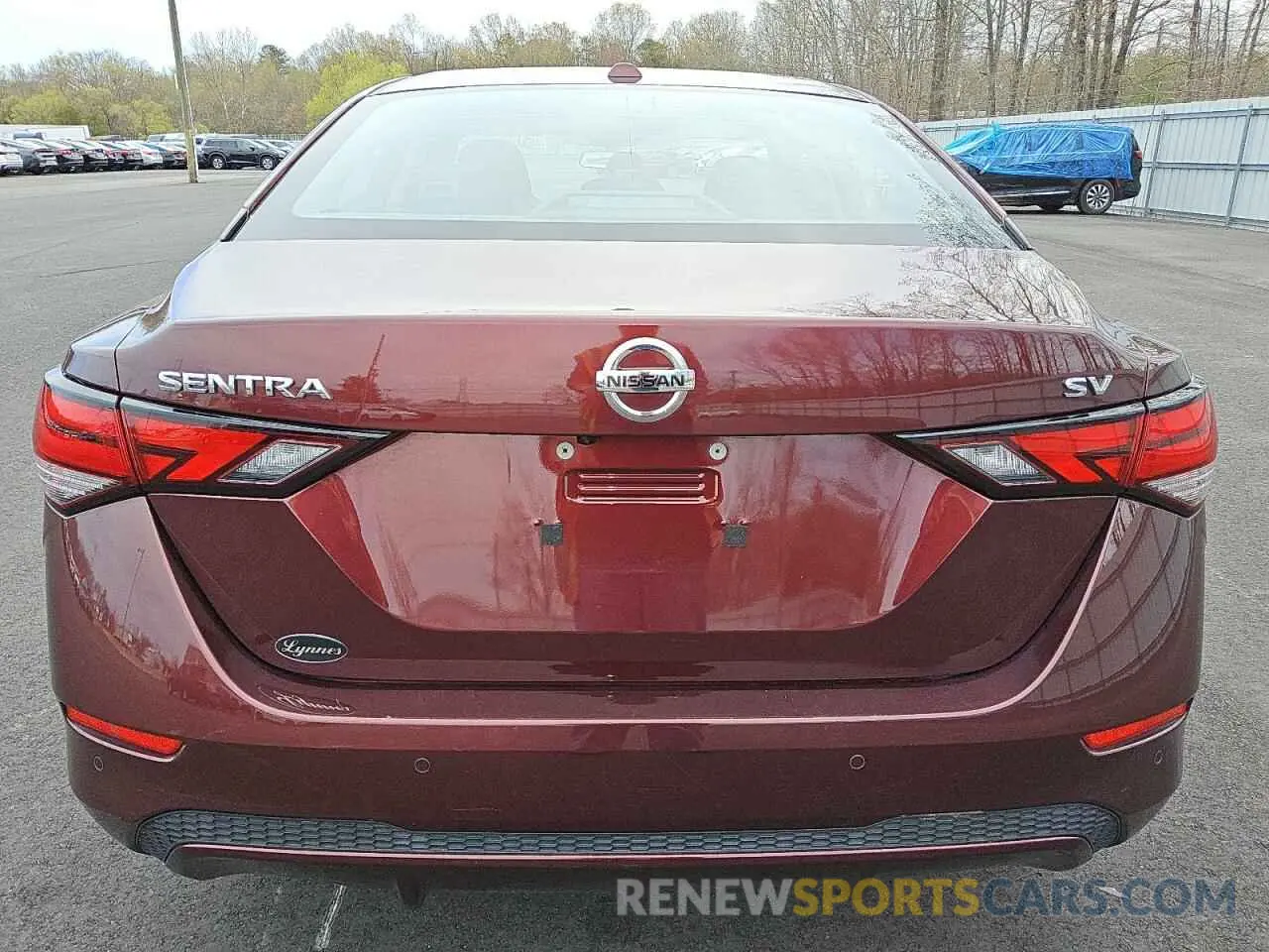 6 fotografías del automóvil dañado 3N1AB8CV8LY225641 NISSAN SENTRA 2020
