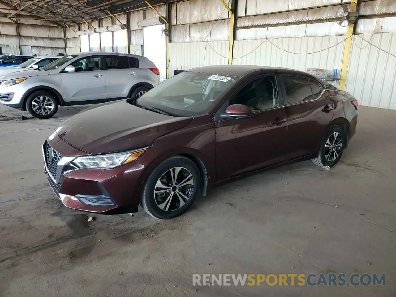1 fotografías del automóvil dañado 3N1AB8CV8LY226093 NISSAN SENTRA 2020