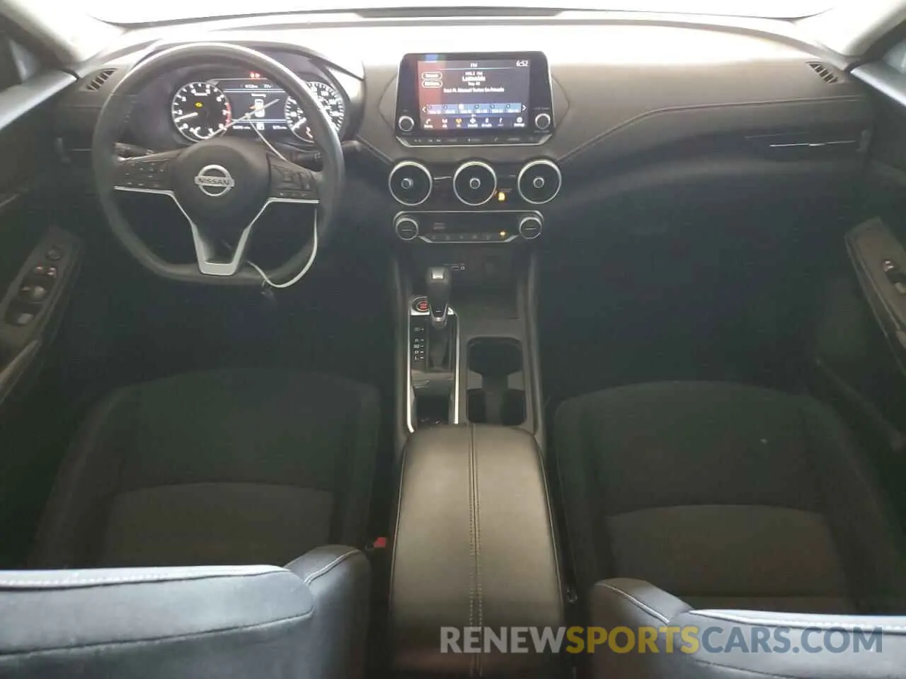 8 fotografías del automóvil dañado 3N1AB8CV8LY226093 NISSAN SENTRA 2020
