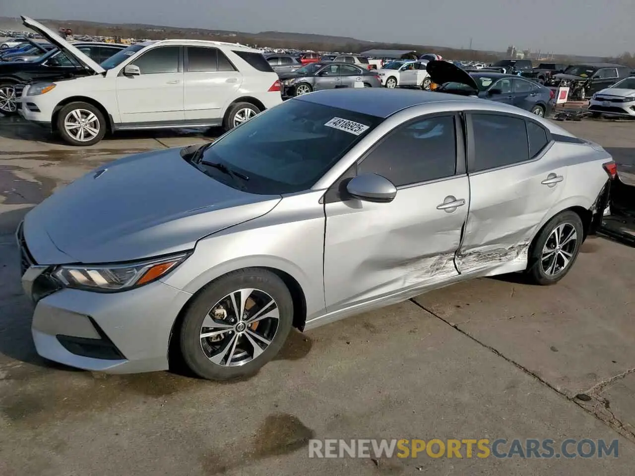 1 fotografías del automóvil dañado 3N1AB8CV8LY226191 NISSAN SENTRA 2020