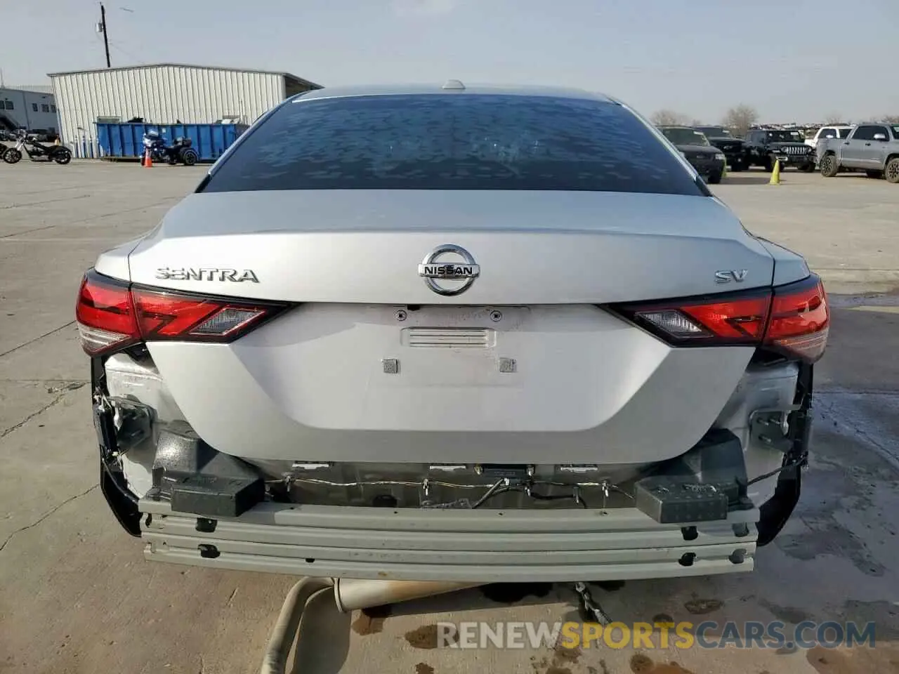 6 fotografías del automóvil dañado 3N1AB8CV8LY226191 NISSAN SENTRA 2020