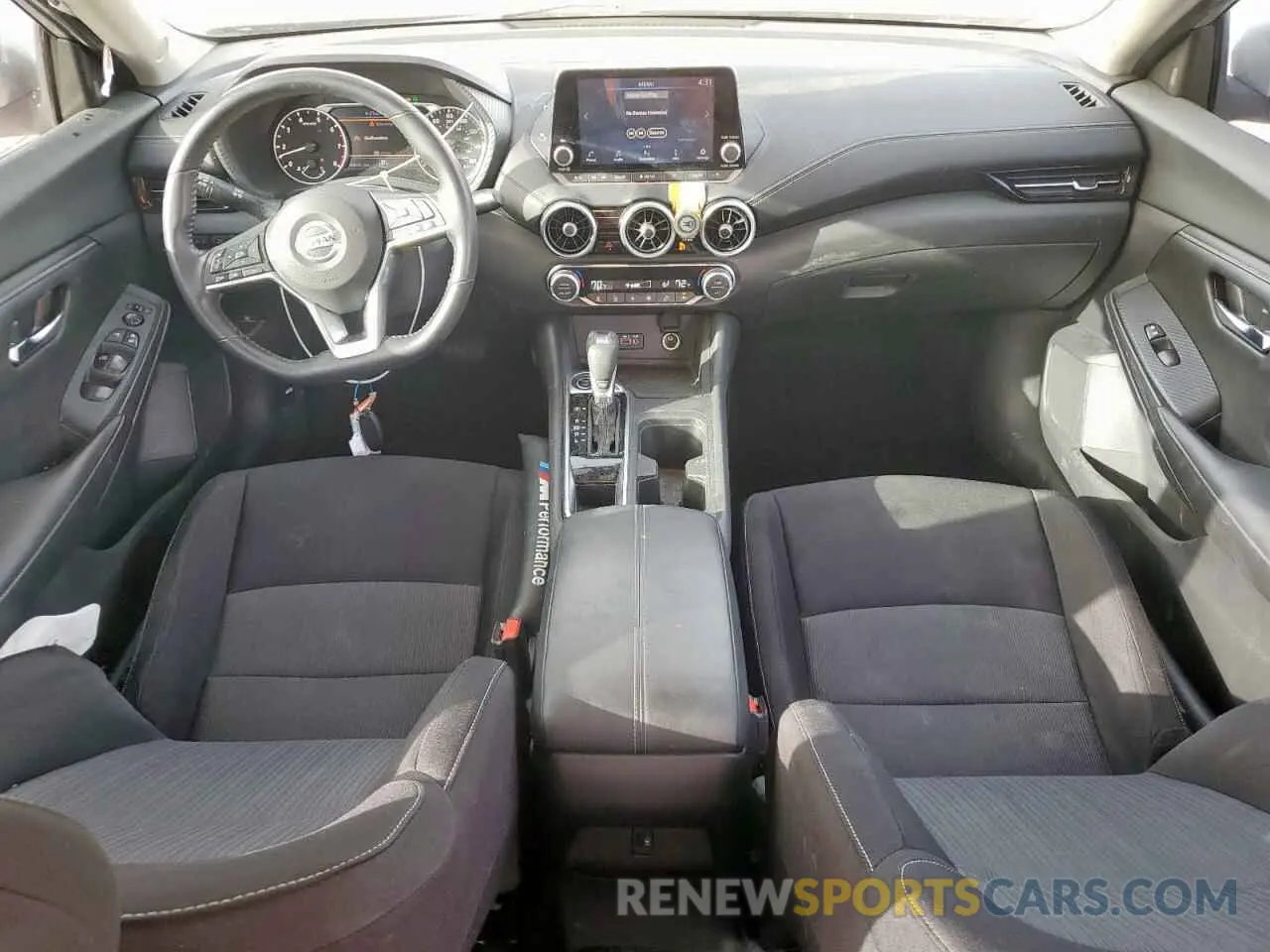 8 fotografías del automóvil dañado 3N1AB8CV8LY226191 NISSAN SENTRA 2020