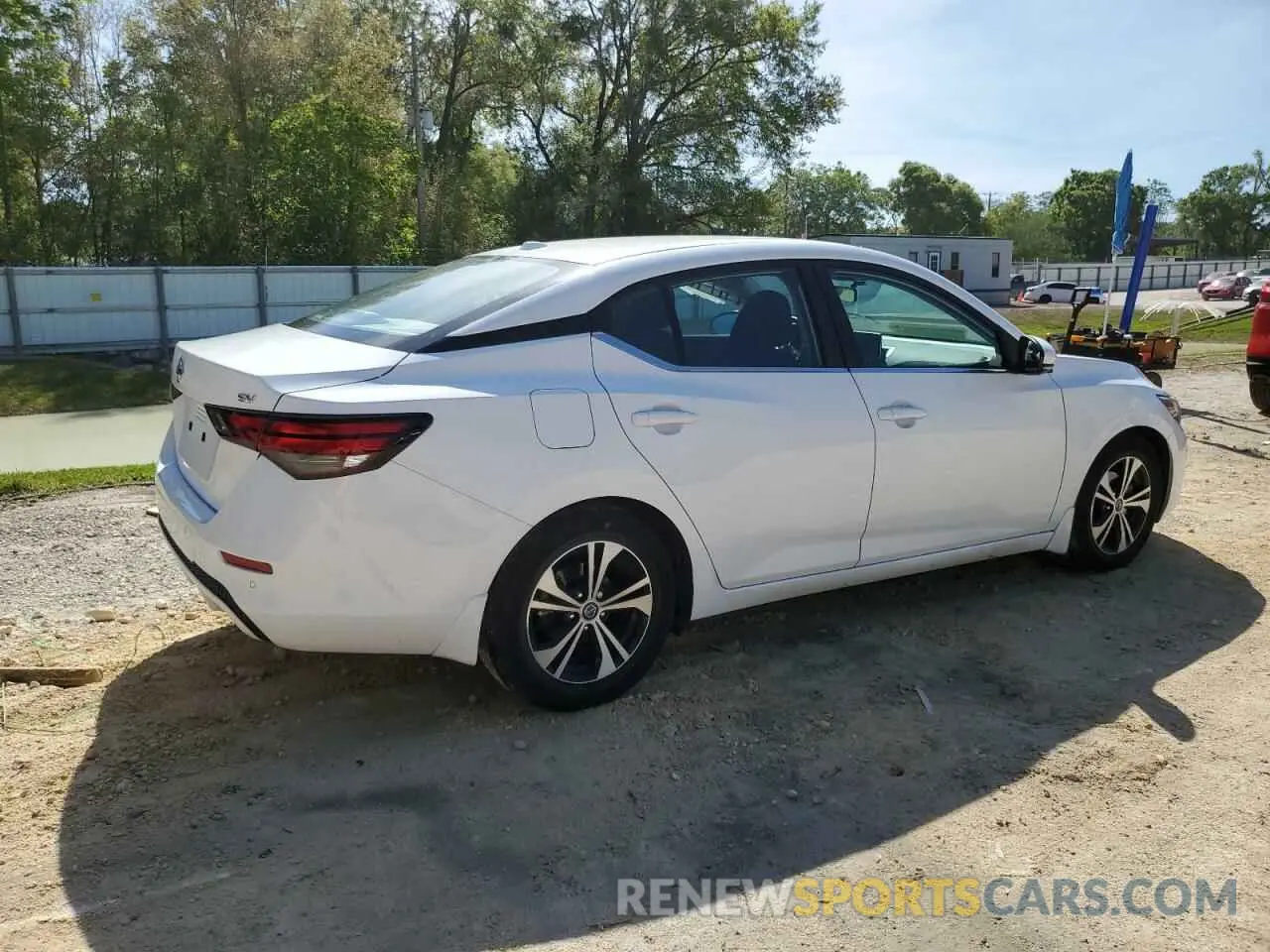 3 fotografías del automóvil dañado 3N1AB8CV8LY227051 NISSAN SENTRA 2020