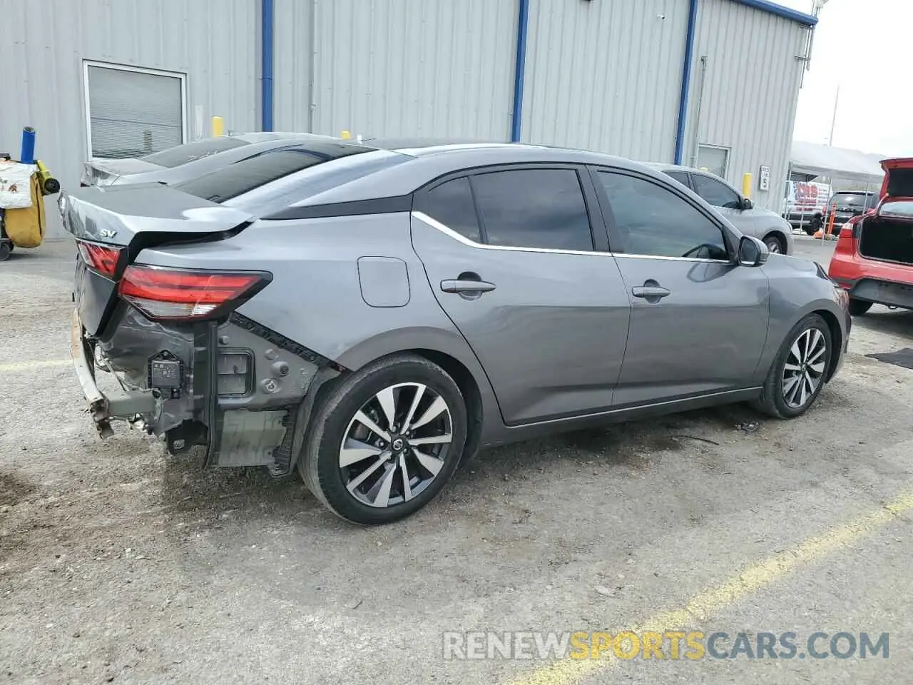 3 fotografías del automóvil dañado 3N1AB8CV8LY230483 NISSAN SENTRA 2020