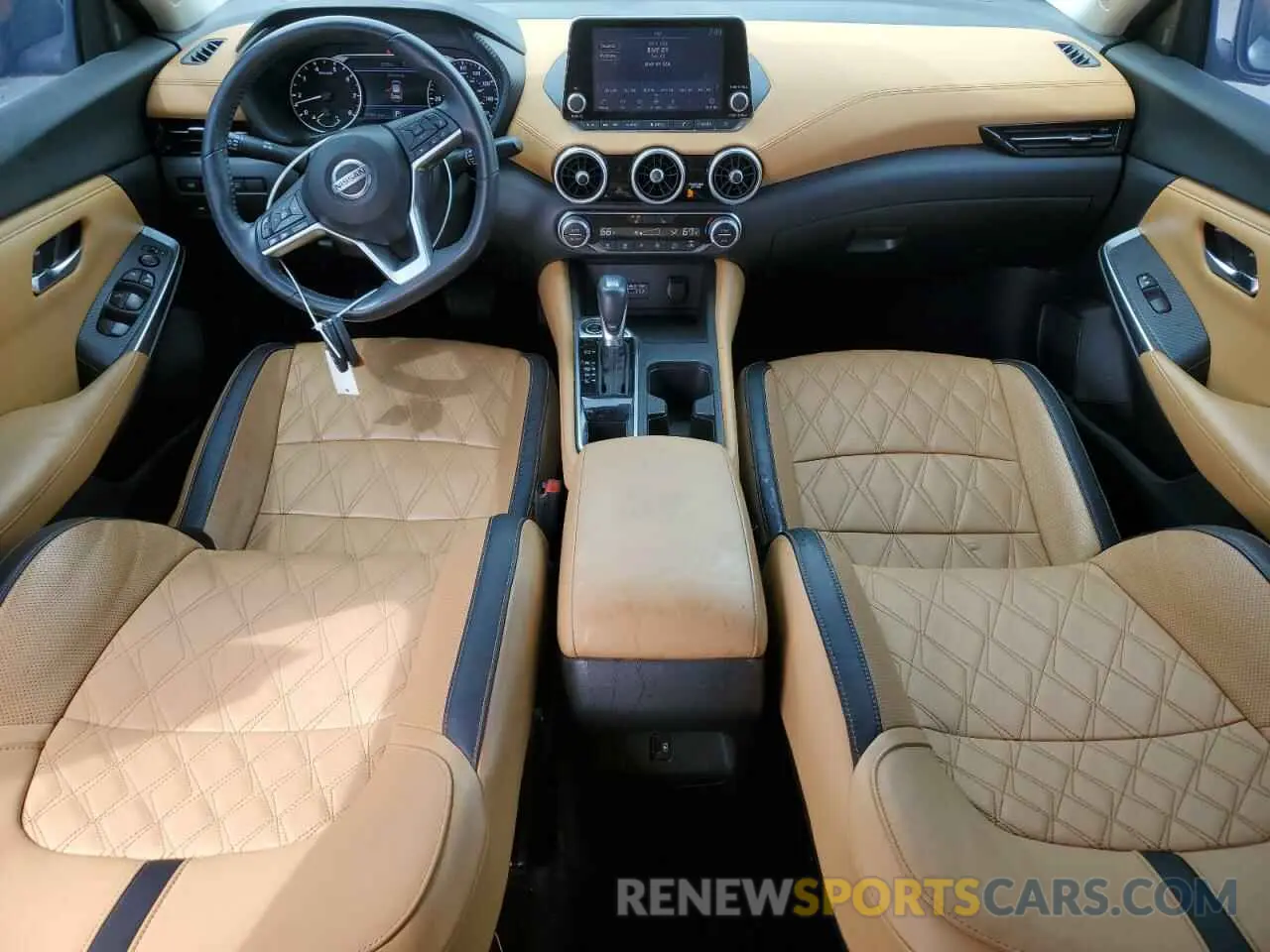 8 fotografías del automóvil dañado 3N1AB8CV8LY230483 NISSAN SENTRA 2020
