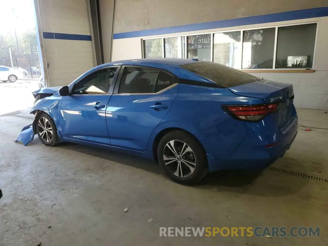 2 fotografías del automóvil dañado 3N1AB8CV8LY232198 NISSAN SENTRA 2020