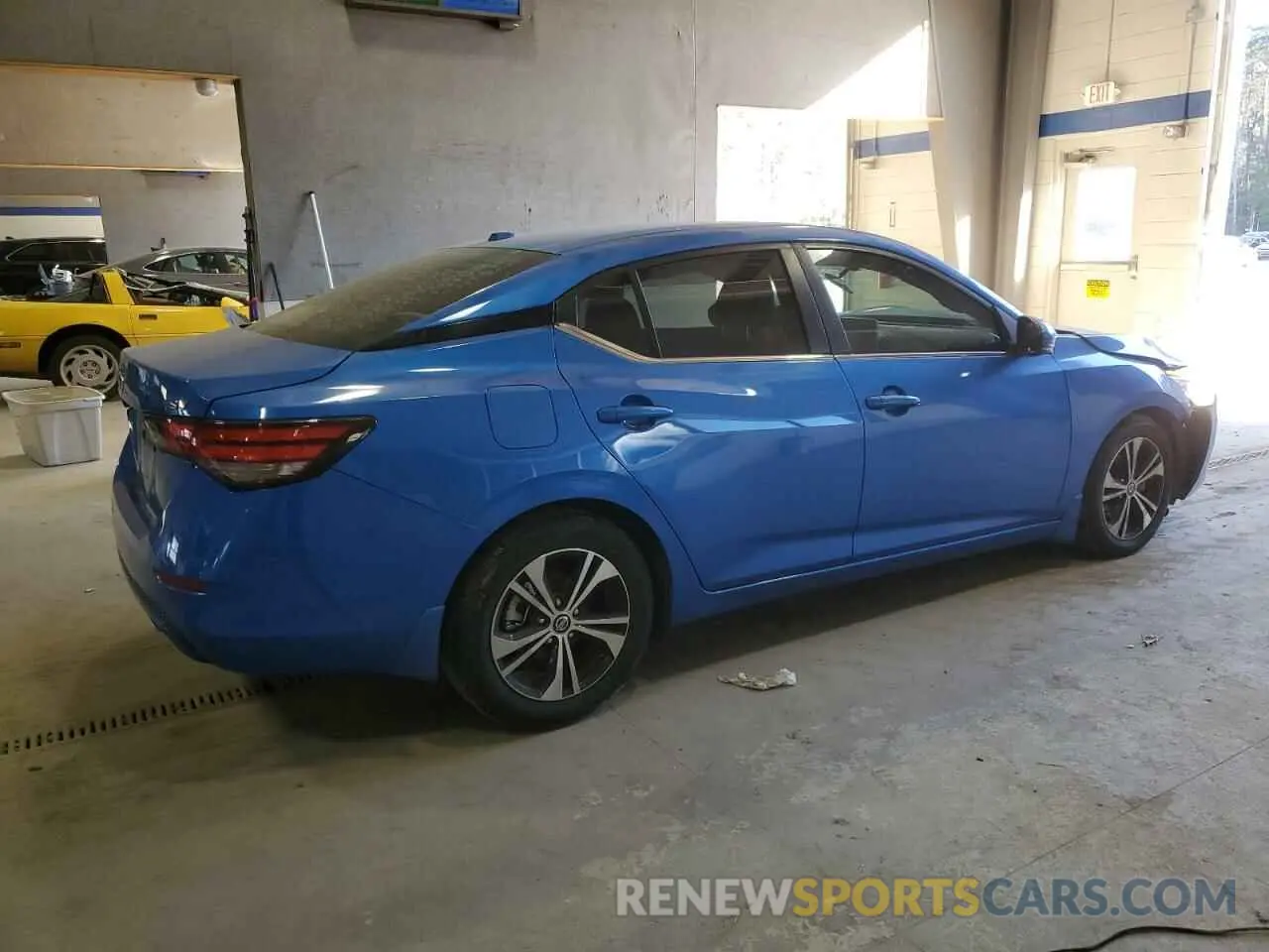 3 fotografías del automóvil dañado 3N1AB8CV8LY232198 NISSAN SENTRA 2020