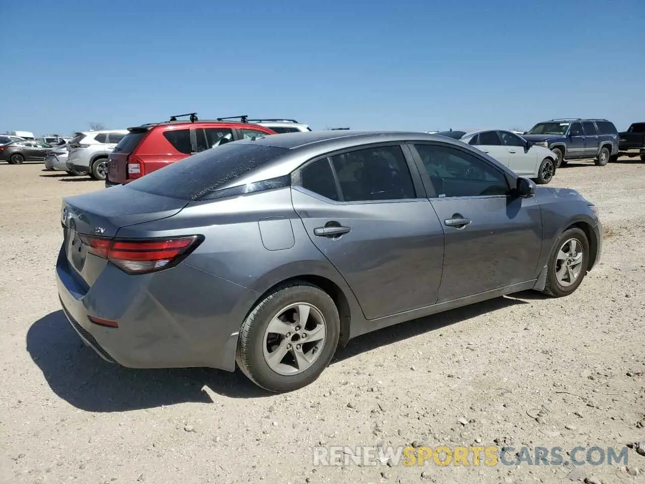 3 fotografías del automóvil dañado 3N1AB8CV8LY233321 NISSAN SENTRA 2020