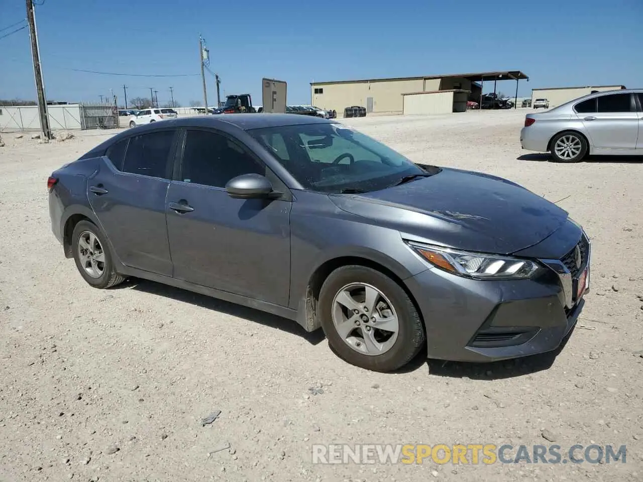 4 fotografías del automóvil dañado 3N1AB8CV8LY233321 NISSAN SENTRA 2020