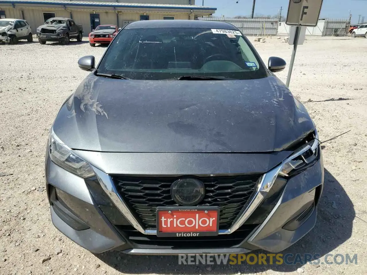 5 fotografías del automóvil dañado 3N1AB8CV8LY233321 NISSAN SENTRA 2020