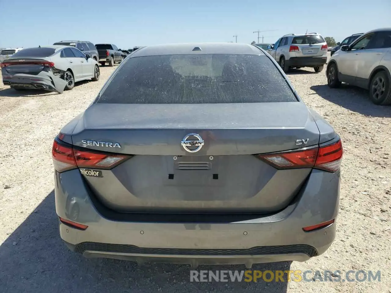 6 fotografías del automóvil dañado 3N1AB8CV8LY233321 NISSAN SENTRA 2020