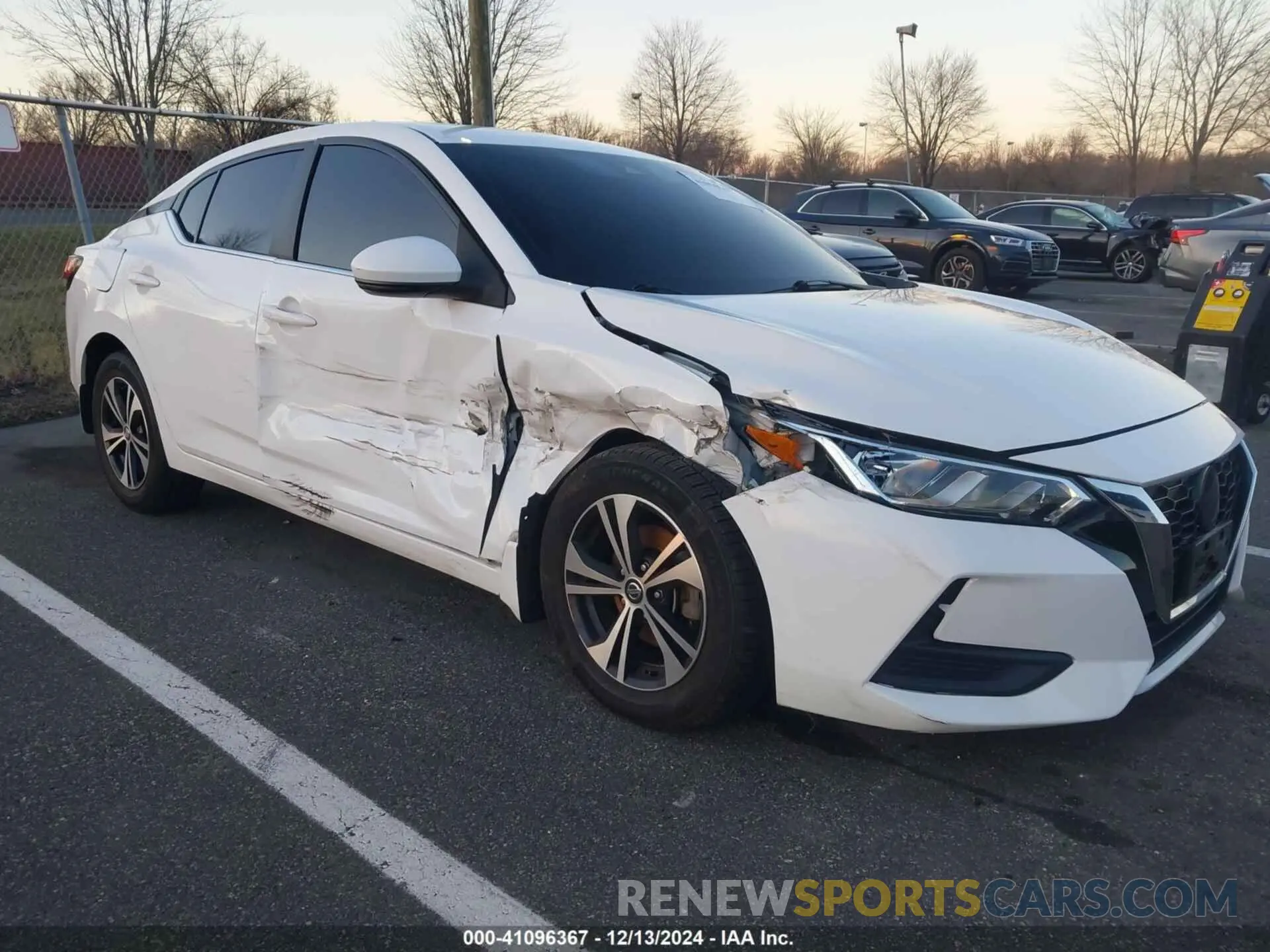 6 fotografías del automóvil dañado 3N1AB8CV8LY249499 NISSAN SENTRA 2020