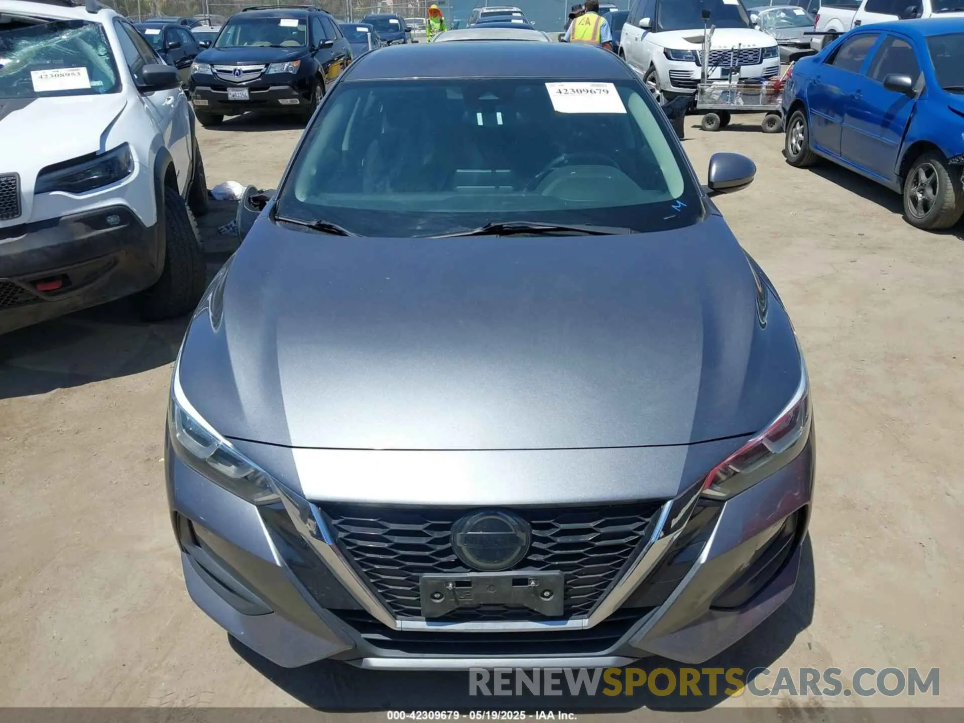 12 fotografías del automóvil dañado 3N1AB8CV8LY251253 NISSAN SENTRA 2020