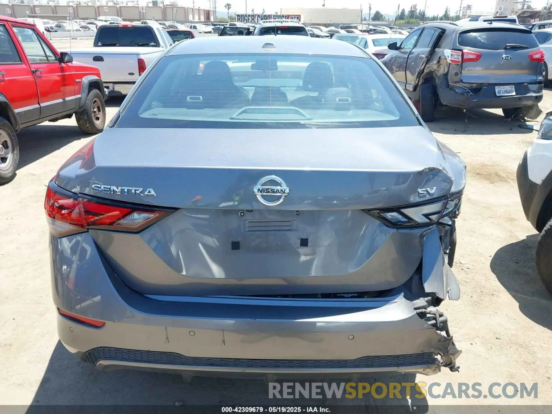 16 fotografías del automóvil dañado 3N1AB8CV8LY251253 NISSAN SENTRA 2020