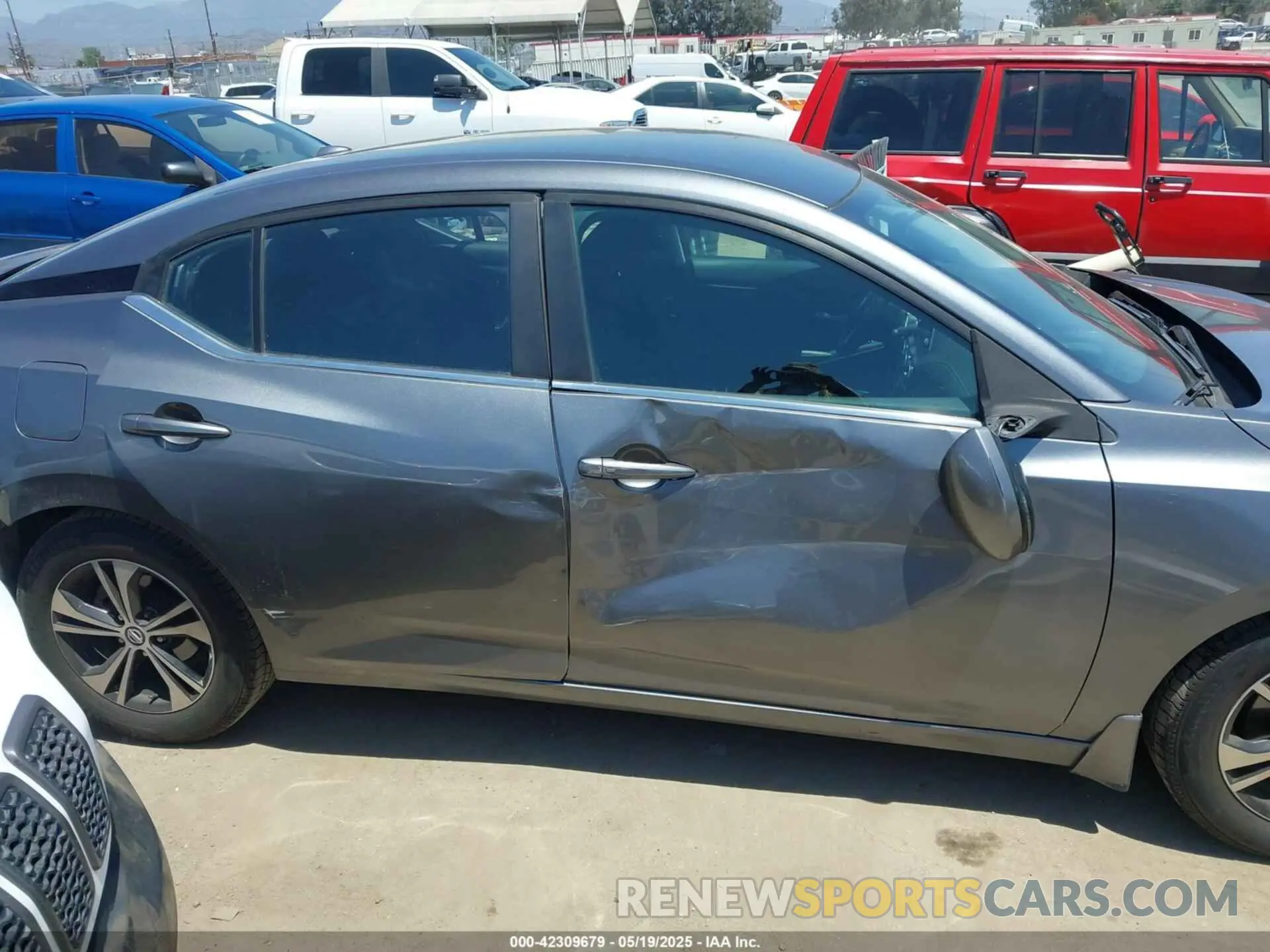 19 fotografías del automóvil dañado 3N1AB8CV8LY251253 NISSAN SENTRA 2020
