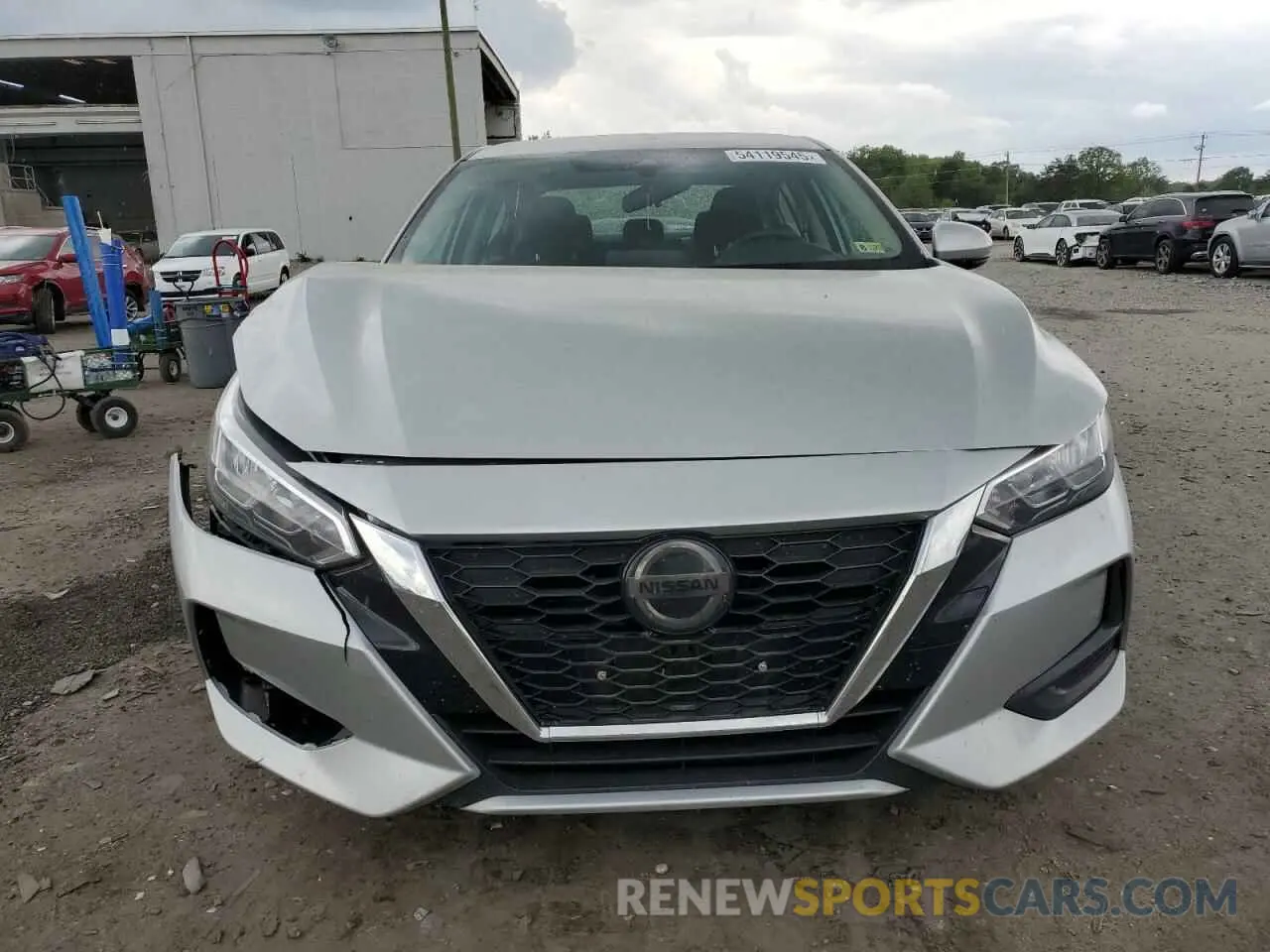 5 fotografías del automóvil dañado 3N1AB8CV8LY295835 NISSAN SENTRA 2020