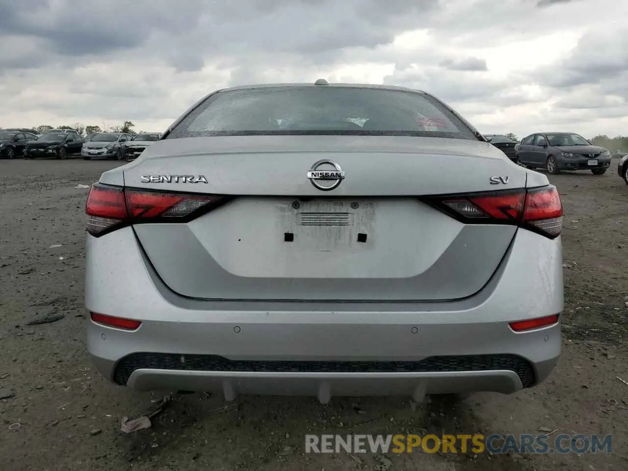 6 fotografías del automóvil dañado 3N1AB8CV8LY295835 NISSAN SENTRA 2020