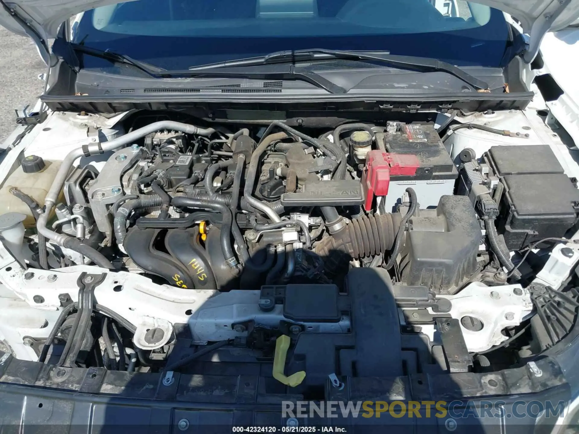 10 fotografías del automóvil dañado 3N1AB8CV8LY308373 NISSAN SENTRA 2020