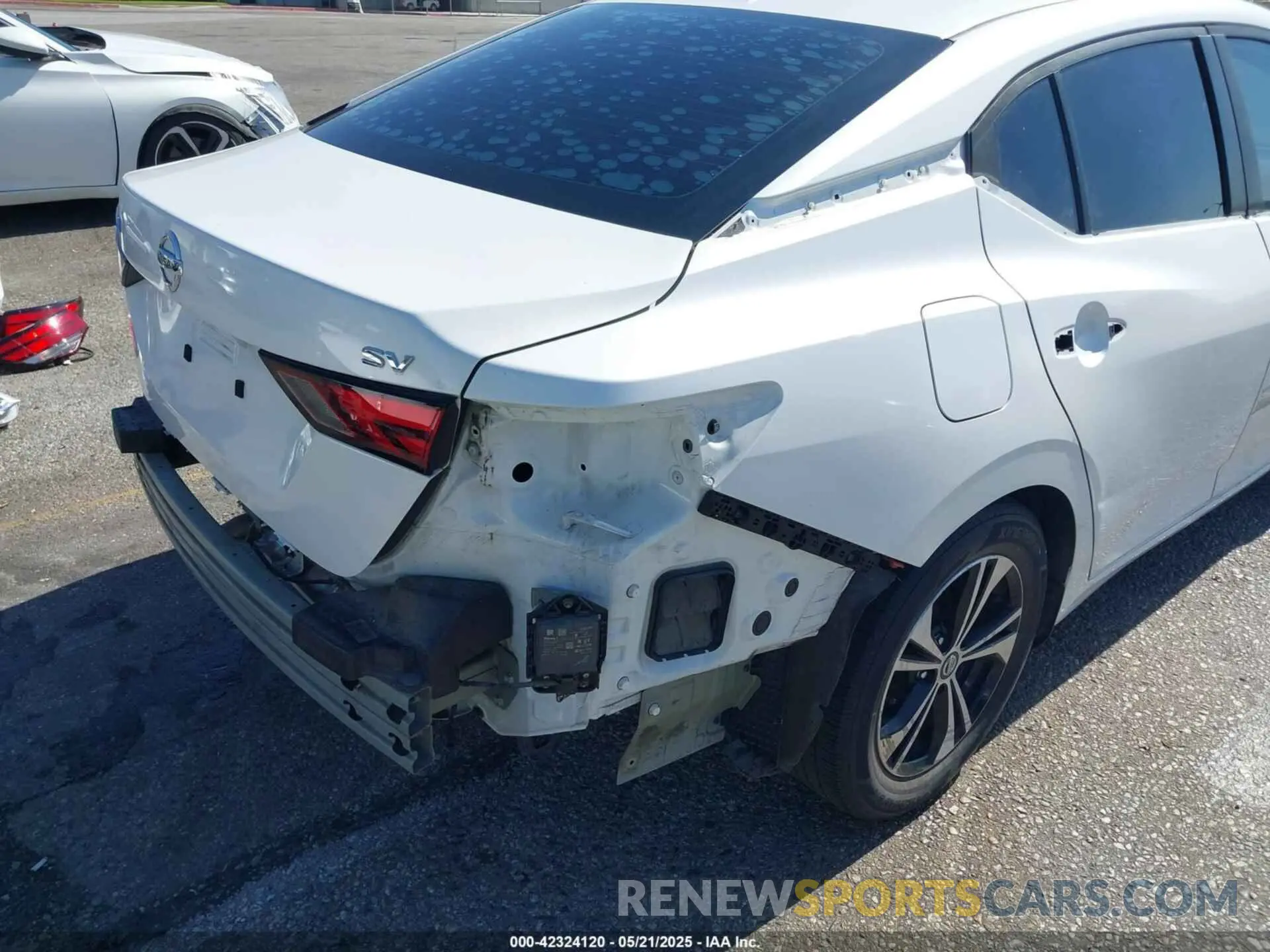 18 fotografías del automóvil dañado 3N1AB8CV8LY308373 NISSAN SENTRA 2020