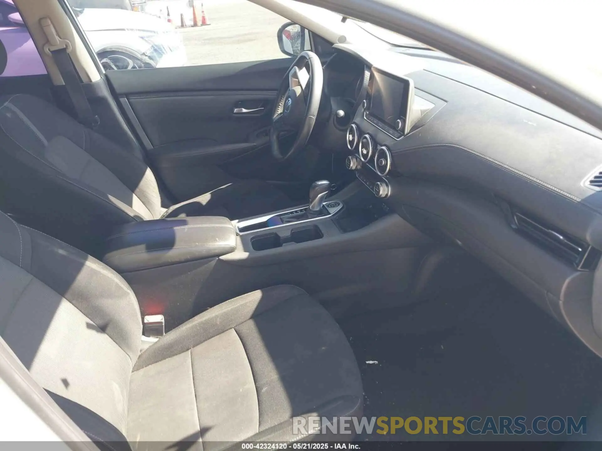 5 fotografías del automóvil dañado 3N1AB8CV8LY308373 NISSAN SENTRA 2020