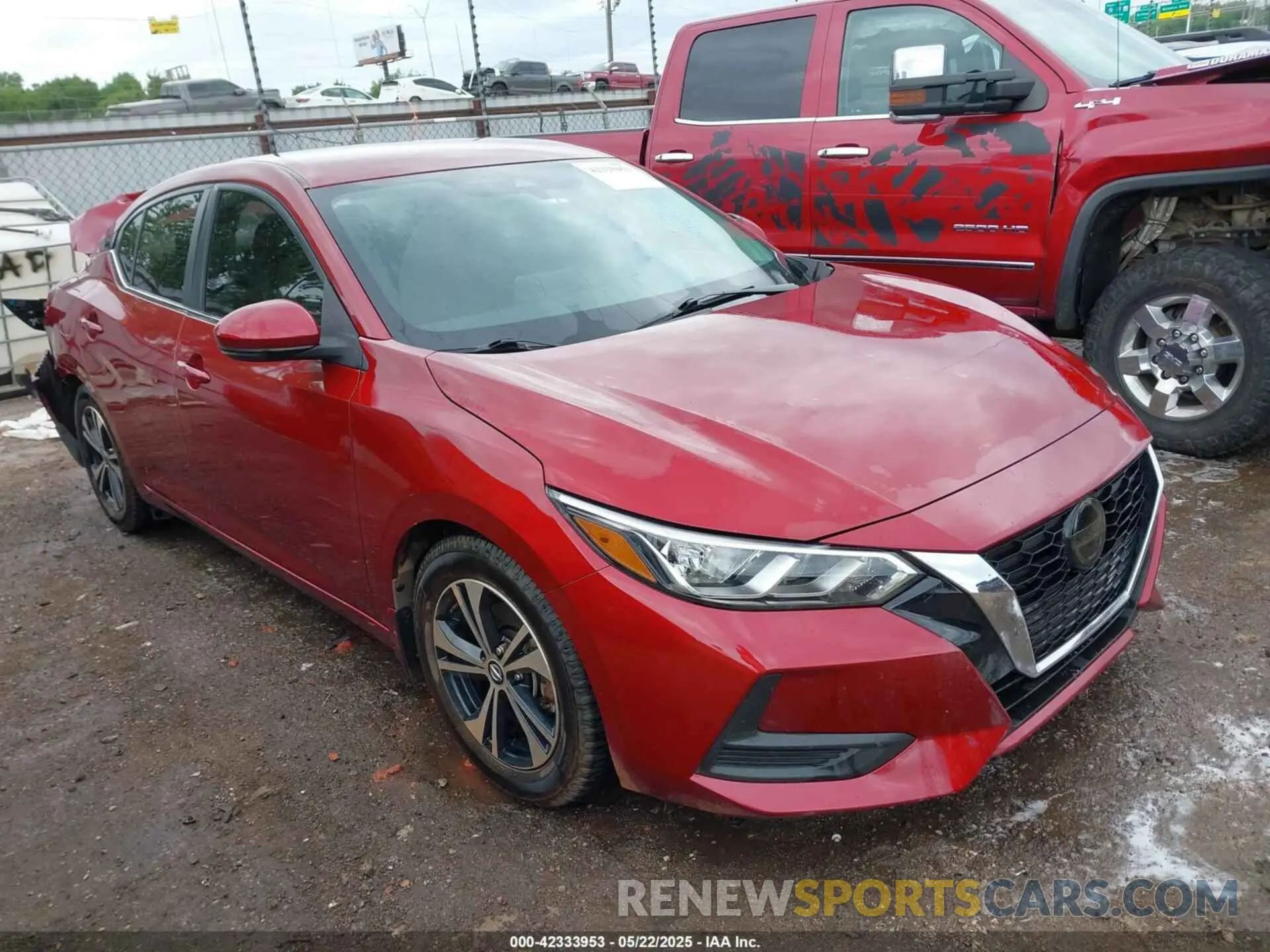 1 fotografías del automóvil dañado 3N1AB8CV8LY309538 NISSAN SENTRA 2020