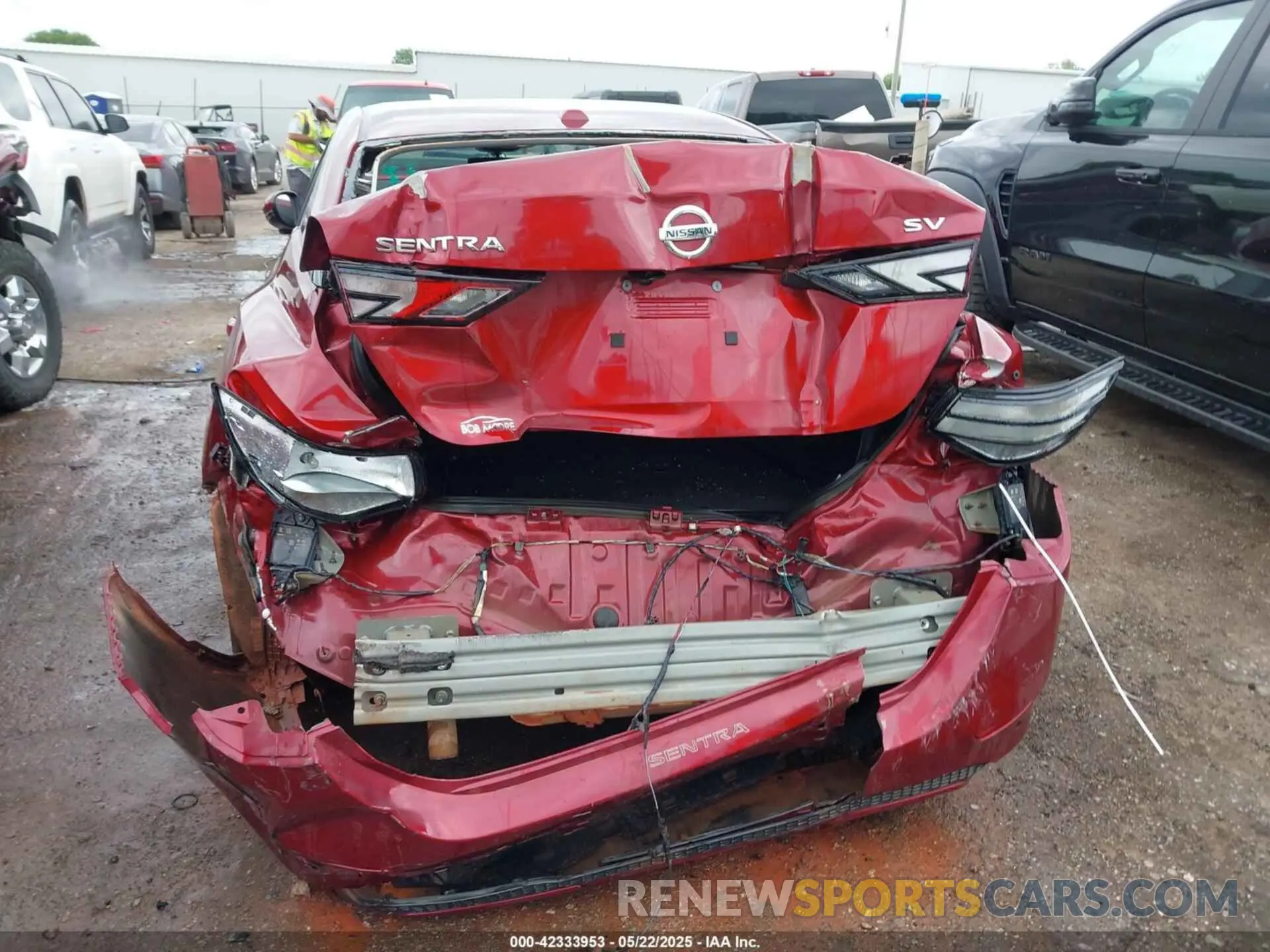 17 fotografías del automóvil dañado 3N1AB8CV8LY309538 NISSAN SENTRA 2020