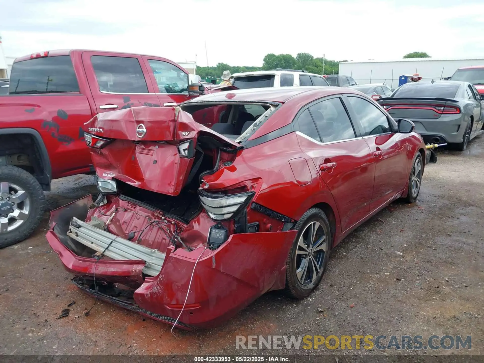 4 fotografías del automóvil dañado 3N1AB8CV8LY309538 NISSAN SENTRA 2020
