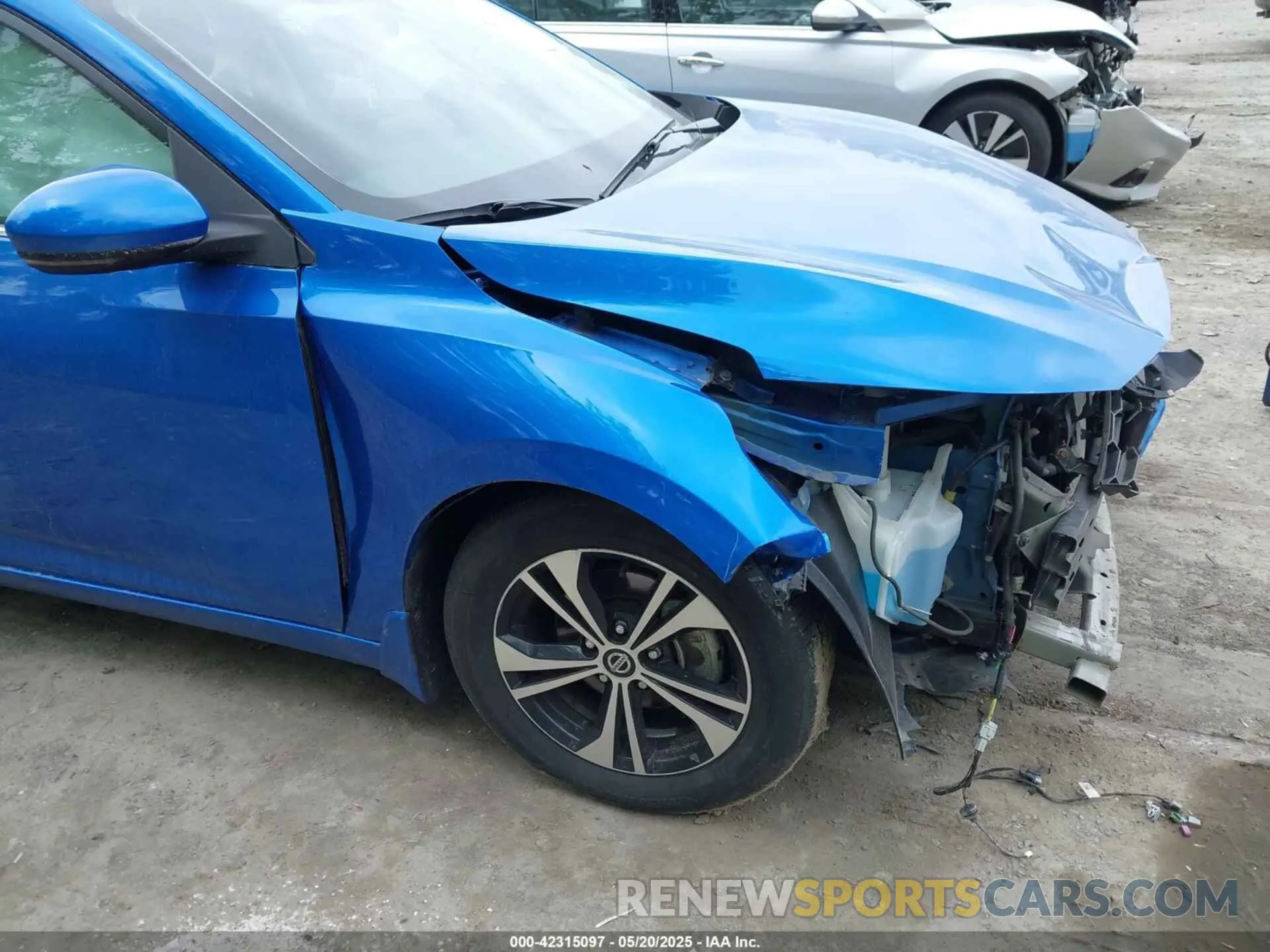 16 fotografías del automóvil dañado 3N1AB8CV8LY313086 NISSAN SENTRA 2020