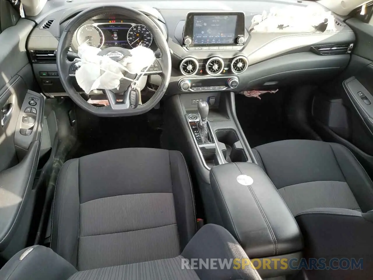 8 fotografías del automóvil dañado 3N1AB8CV8LY313301 NISSAN SENTRA 2020