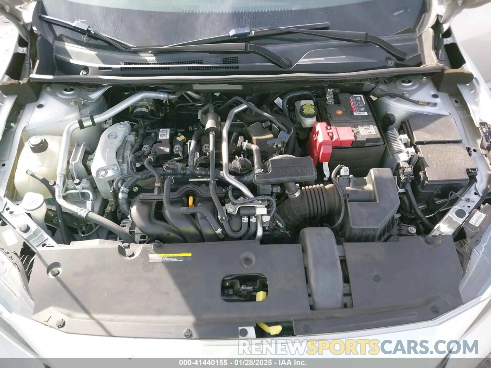 10 fotografías del automóvil dañado 3N1AB8CV9LY209061 NISSAN SENTRA 2020