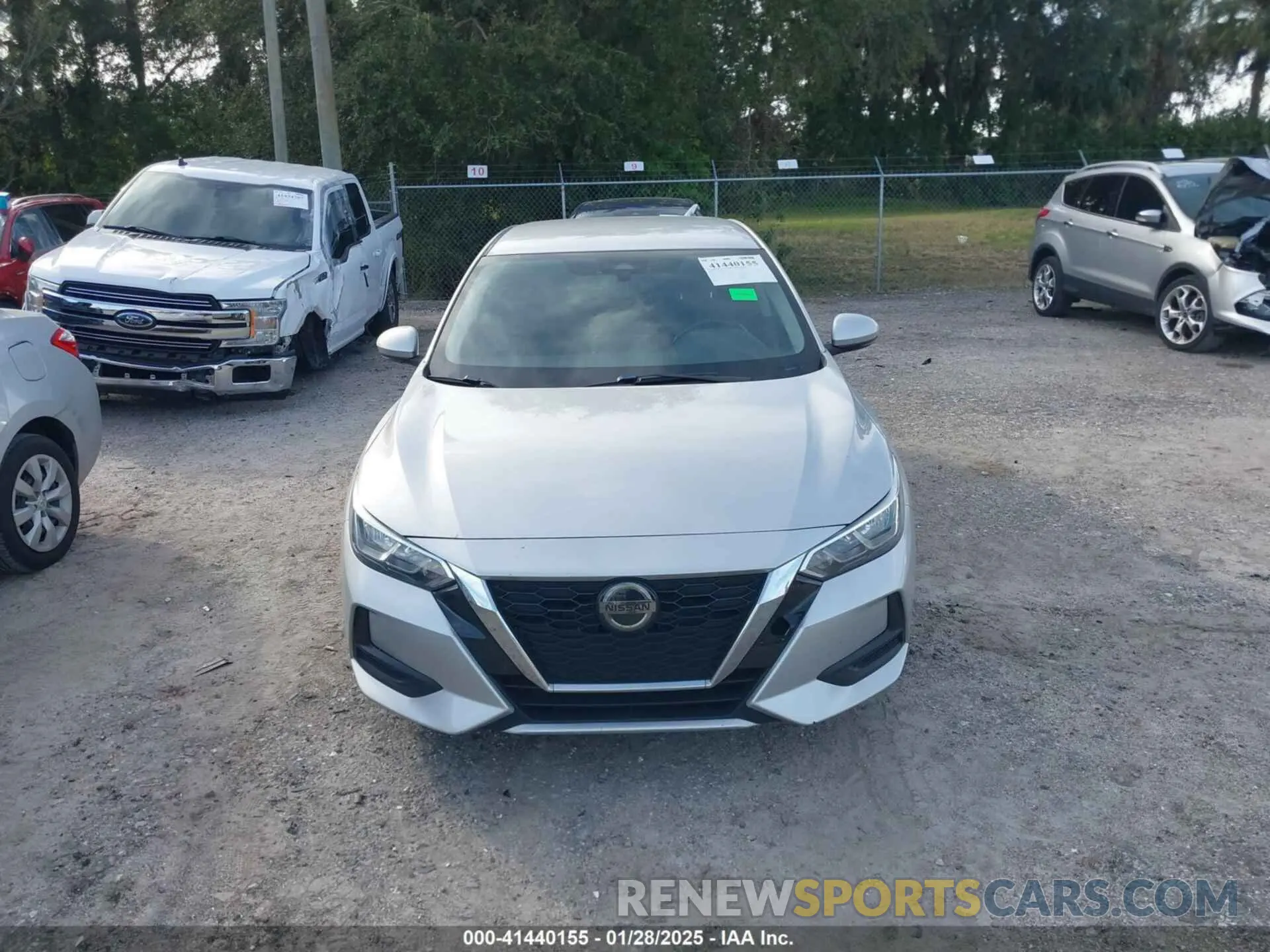13 fotografías del automóvil dañado 3N1AB8CV9LY209061 NISSAN SENTRA 2020