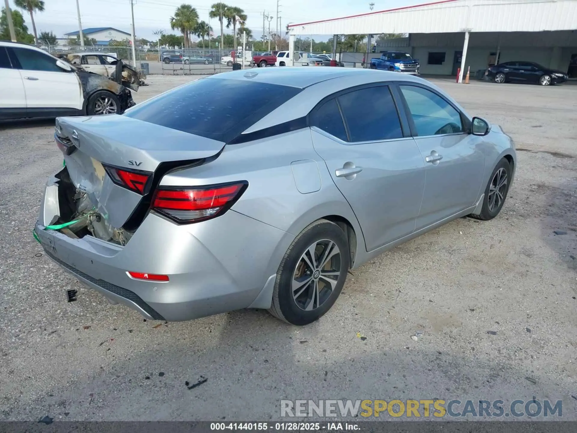 4 fotografías del automóvil dañado 3N1AB8CV9LY209061 NISSAN SENTRA 2020