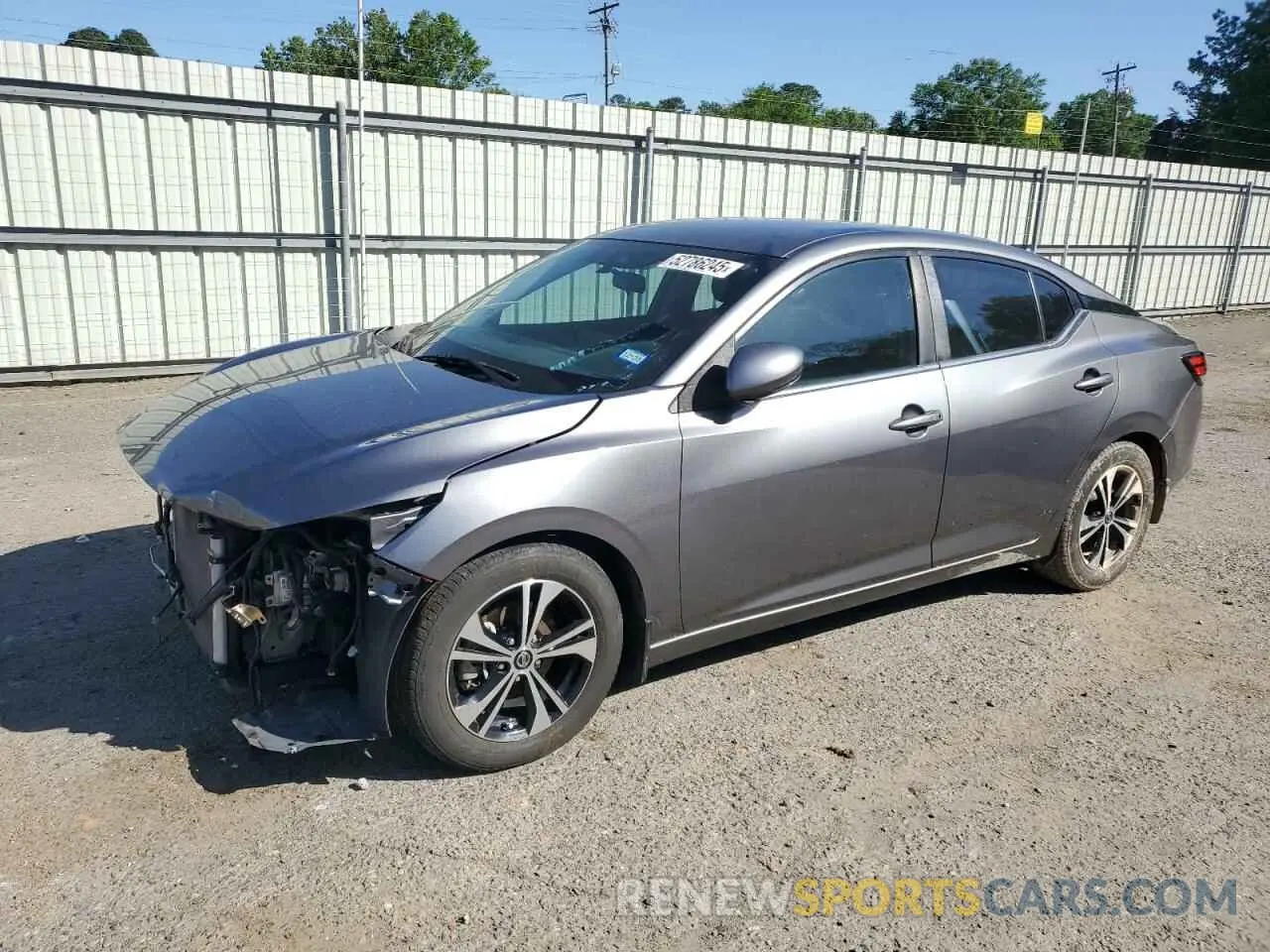 1 fotografías del automóvil dañado 3N1AB8CV9LY212753 NISSAN SENTRA 2020