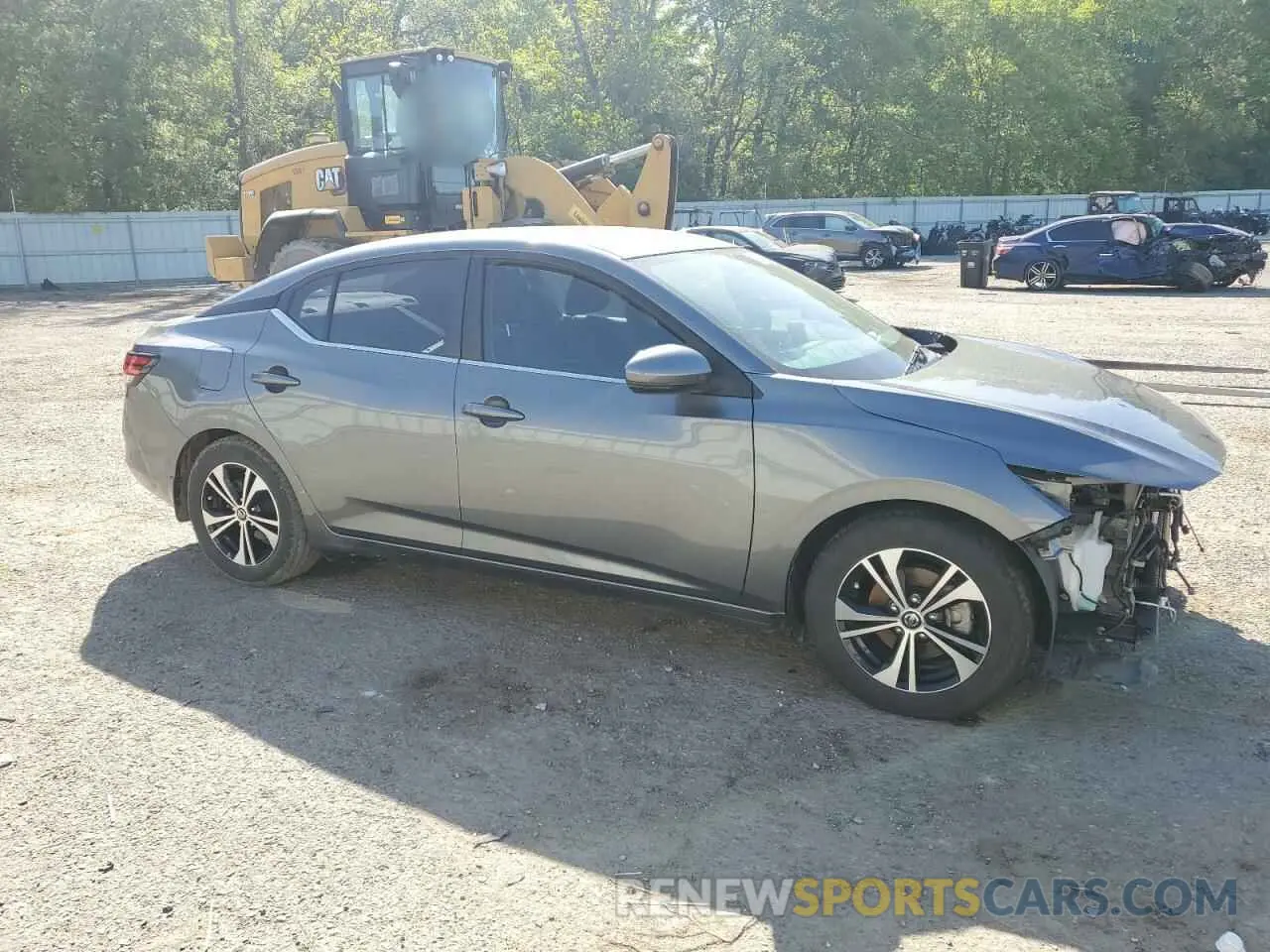 4 fotografías del automóvil dañado 3N1AB8CV9LY212753 NISSAN SENTRA 2020