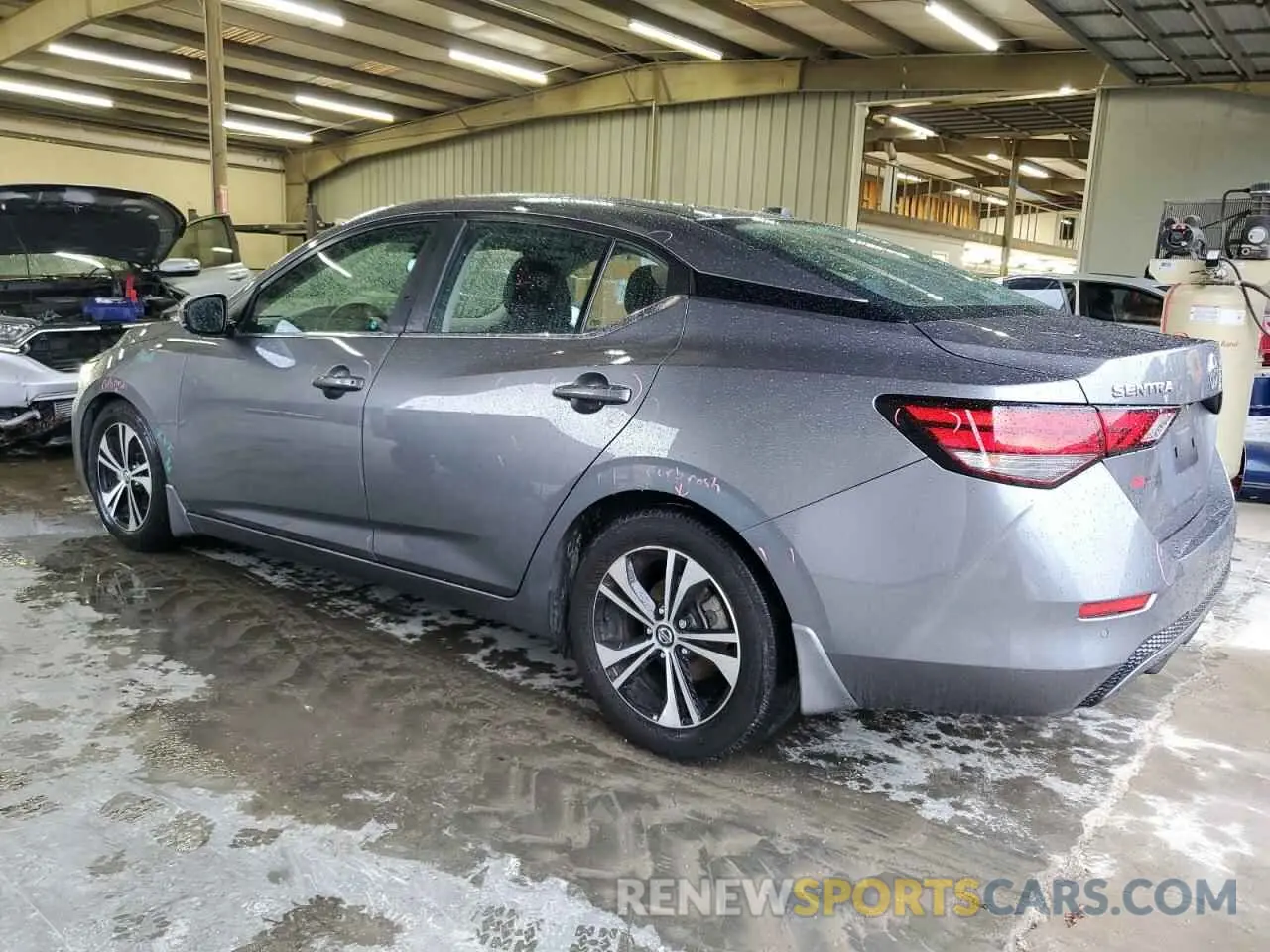 2 fotografías del automóvil dañado 3N1AB8CV9LY214860 NISSAN SENTRA 2020