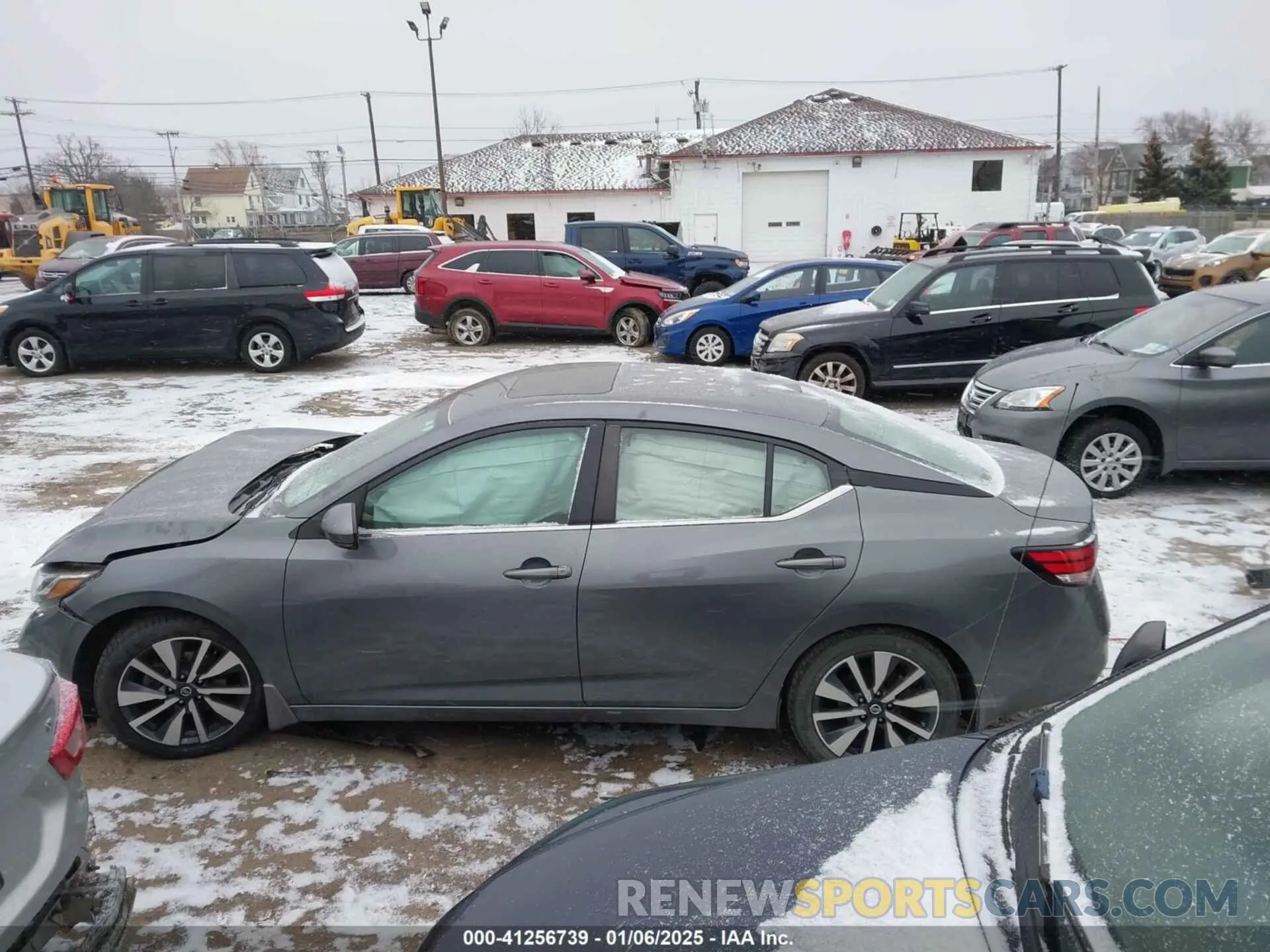 15 fotografías del automóvil dañado 3N1AB8CV9LY243713 NISSAN SENTRA 2020