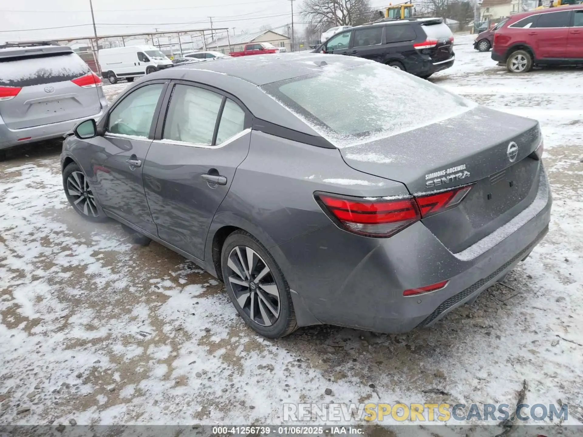 3 fotografías del automóvil dañado 3N1AB8CV9LY243713 NISSAN SENTRA 2020