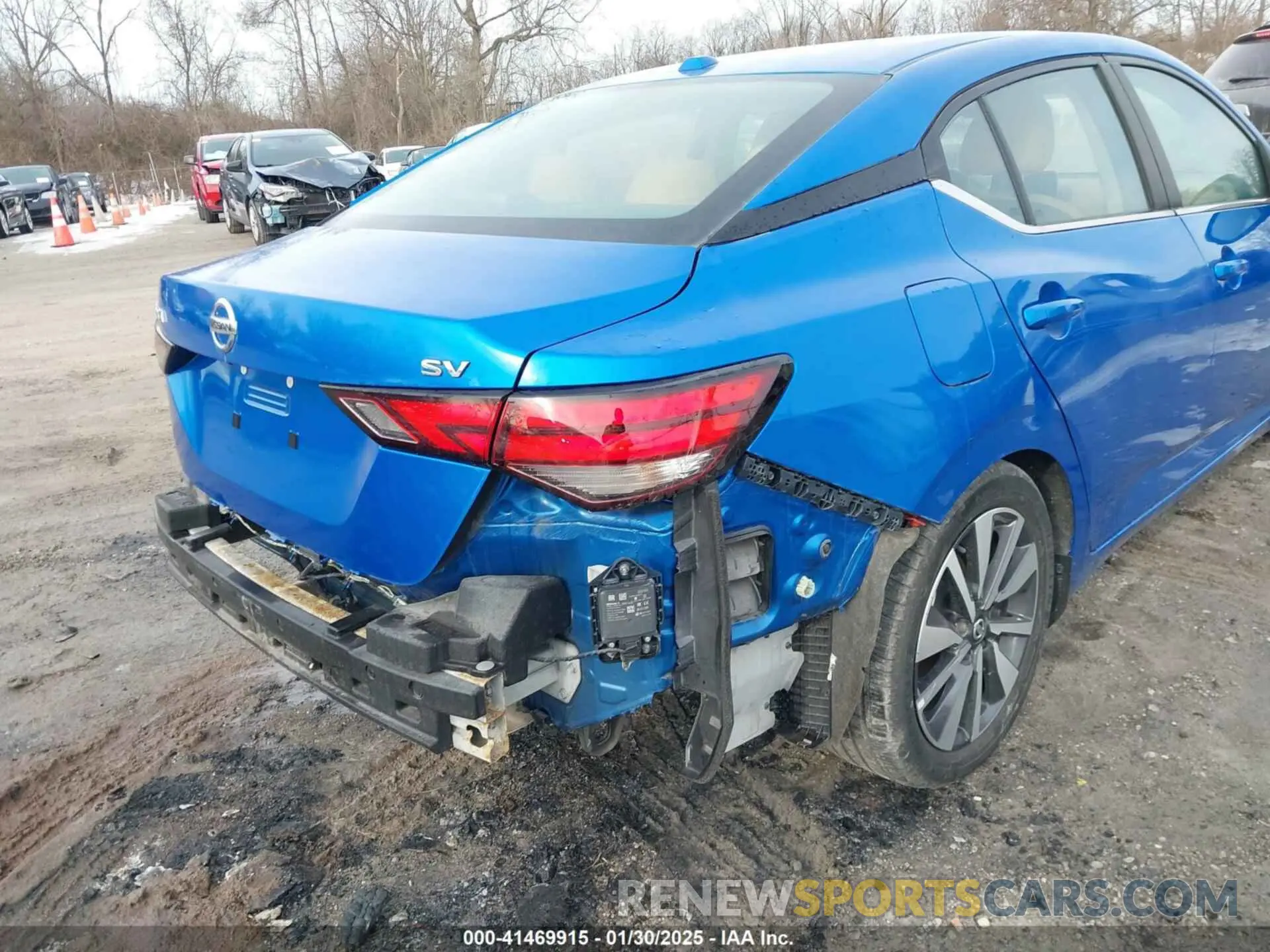 19 fotografías del automóvil dañado 3N1AB8CV9LY245283 NISSAN SENTRA 2020
