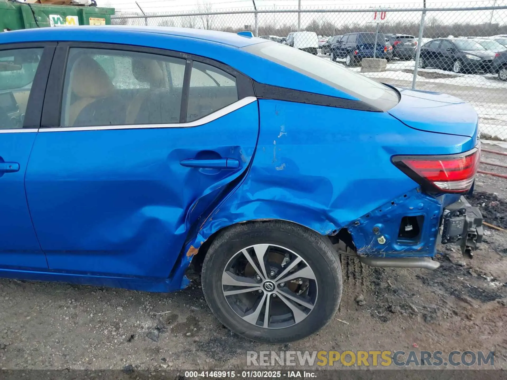 6 fotografías del automóvil dañado 3N1AB8CV9LY245283 NISSAN SENTRA 2020