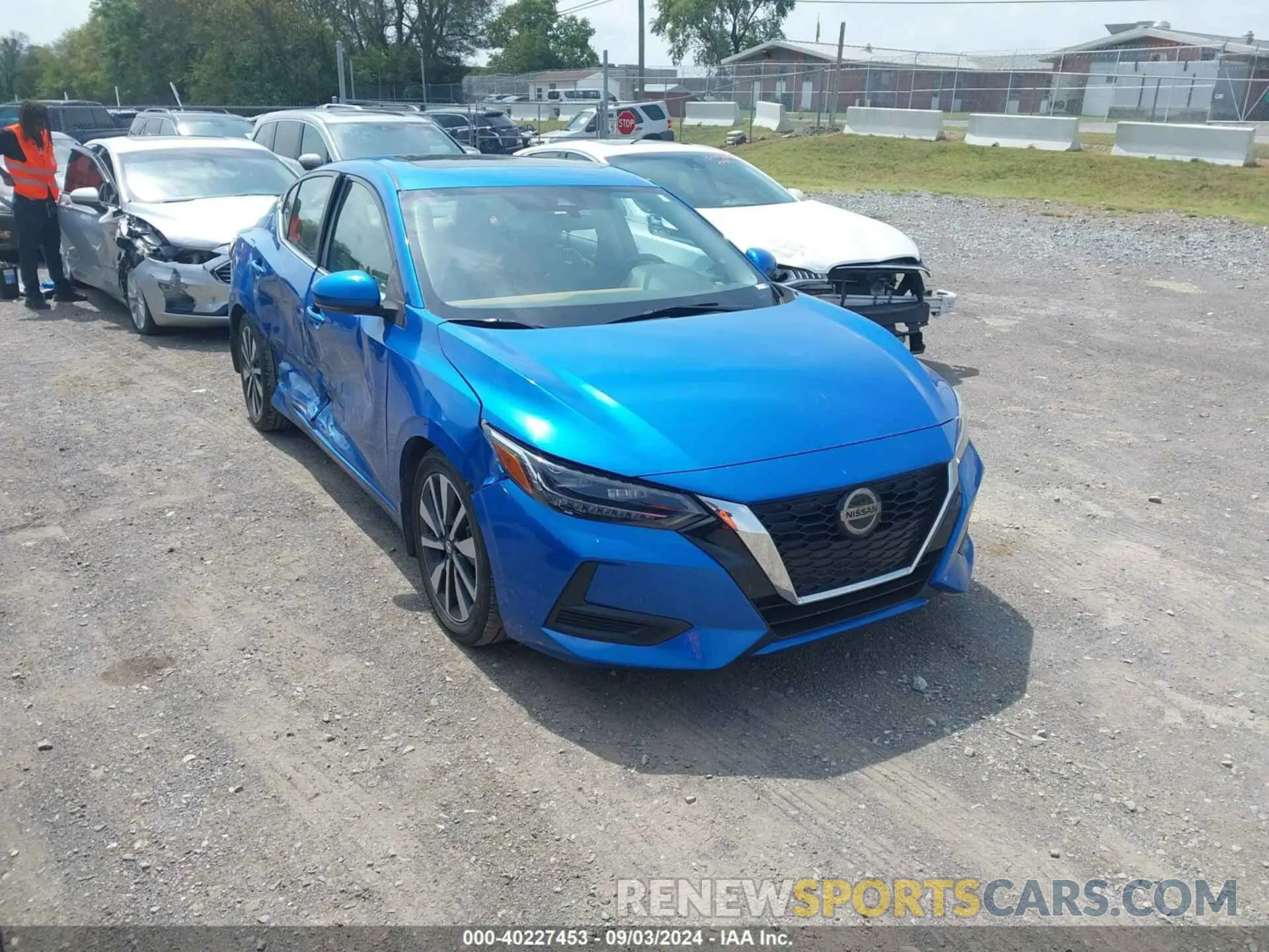 1 fotografías del automóvil dañado 3N1AB8CV9LY253335 NISSAN SENTRA 2020