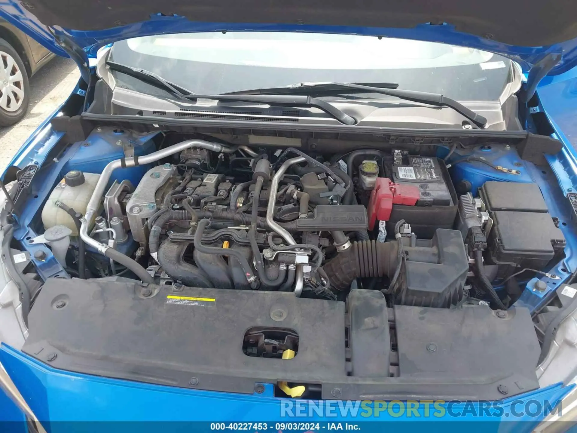 10 fotografías del automóvil dañado 3N1AB8CV9LY253335 NISSAN SENTRA 2020