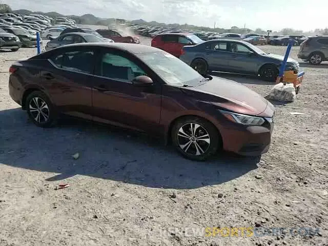 11 fotografías del automóvil dañado 3N1AB8CV9LY266280 NISSAN SENTRA 2020