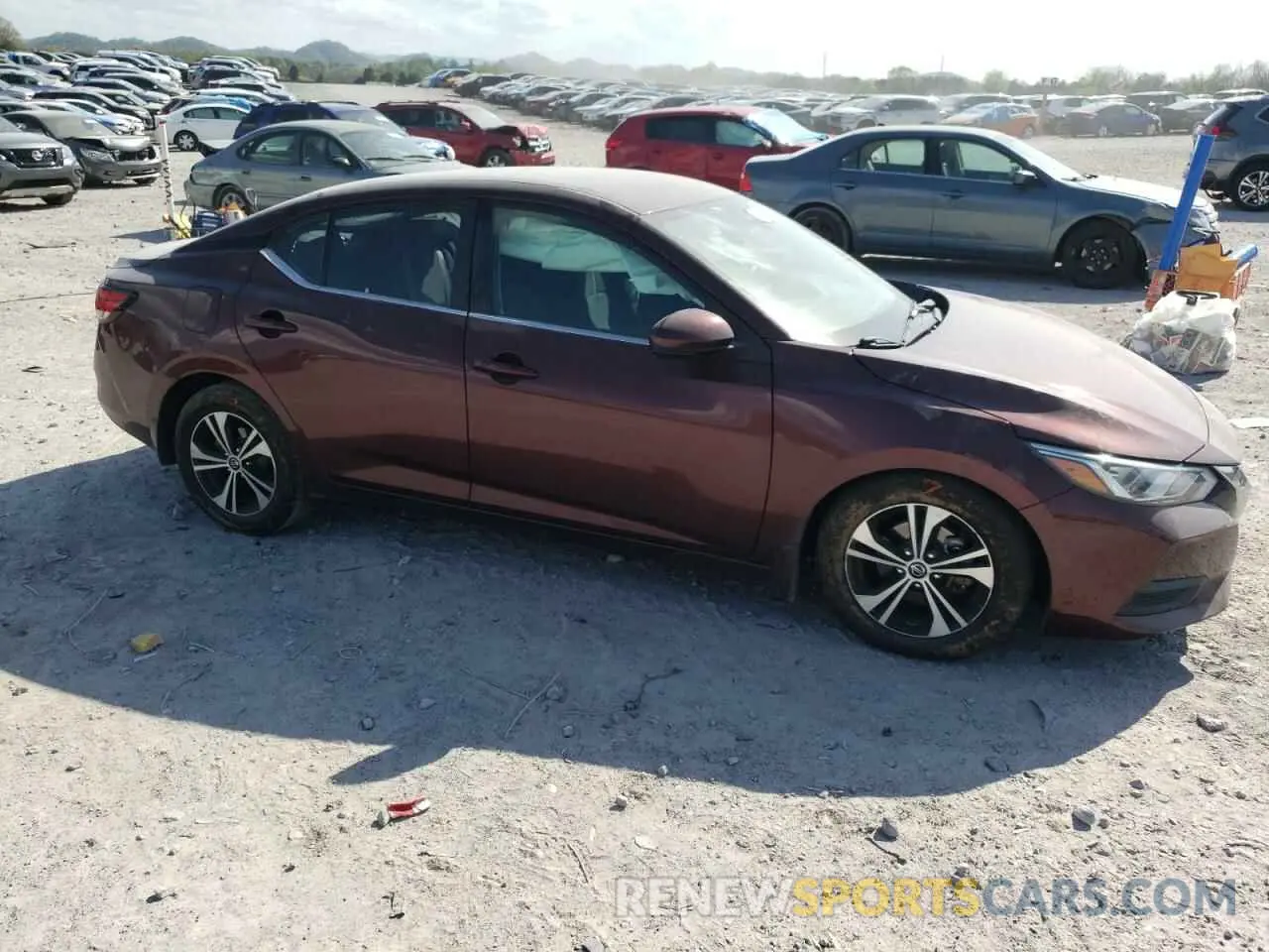 4 fotografías del automóvil dañado 3N1AB8CV9LY266280 NISSAN SENTRA 2020