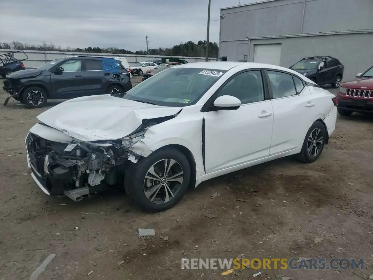 1 fotografías del automóvil dañado 3N1AB8CV9LY267140 NISSAN SENTRA 2020