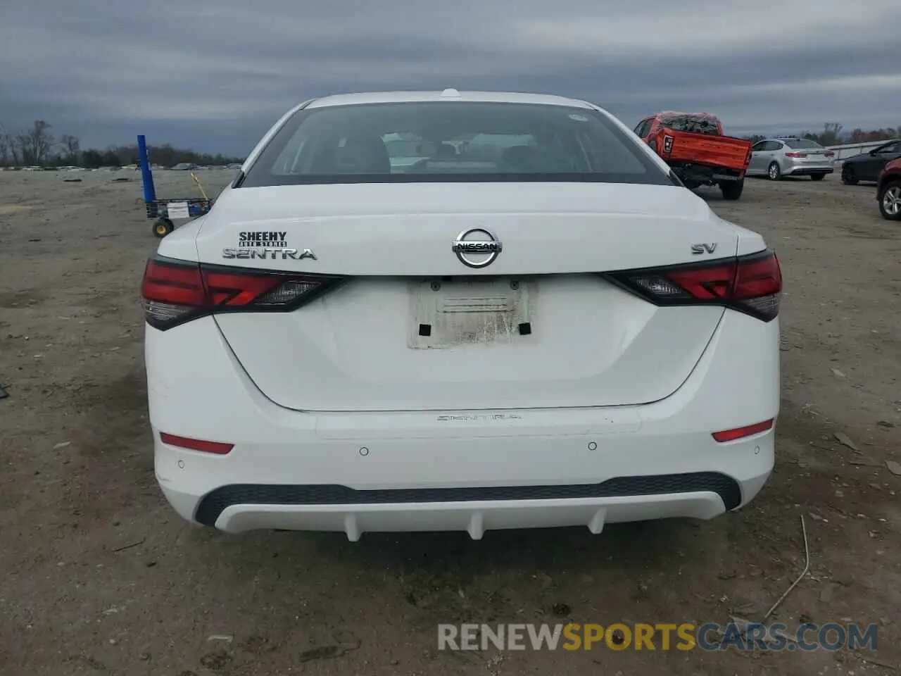 6 fotografías del automóvil dañado 3N1AB8CV9LY267140 NISSAN SENTRA 2020